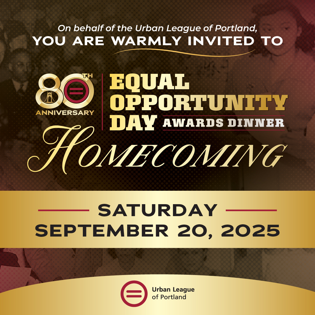 80th Anniversary Equal Opportunity Day Awards Dinner Homecoming. Saturday, September 20, 2025.
